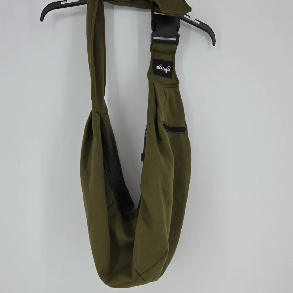 Olive Green Pet Carrier Bag